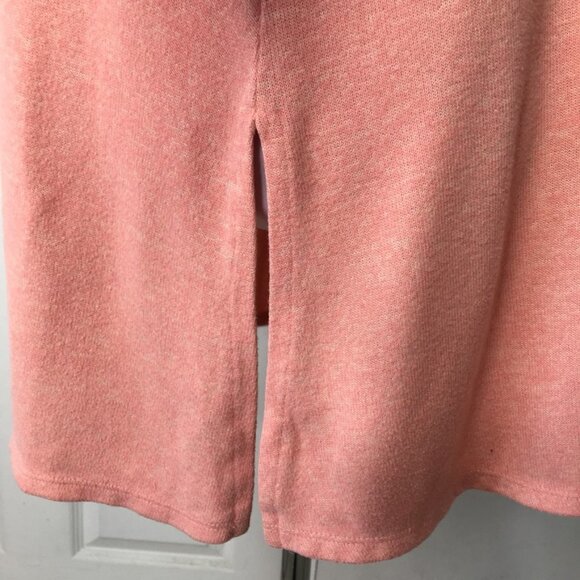 Soft Surroundings Women's Pink Salmon V Neck Long Sleeve Shirt Size XL Petite - Picture 7 of 12